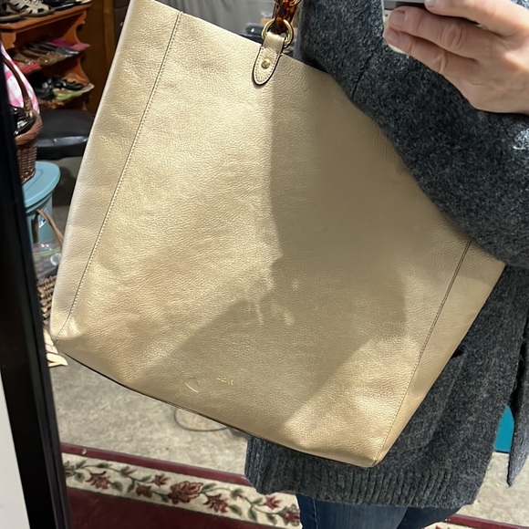 RALPH LAUREN LEATHER TOTE 👜 - Picture 8 of 15